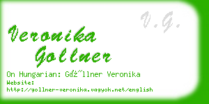 veronika gollner business card